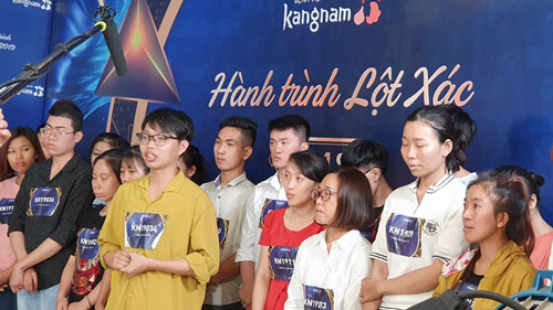 thí sinh hành trình lột xác 