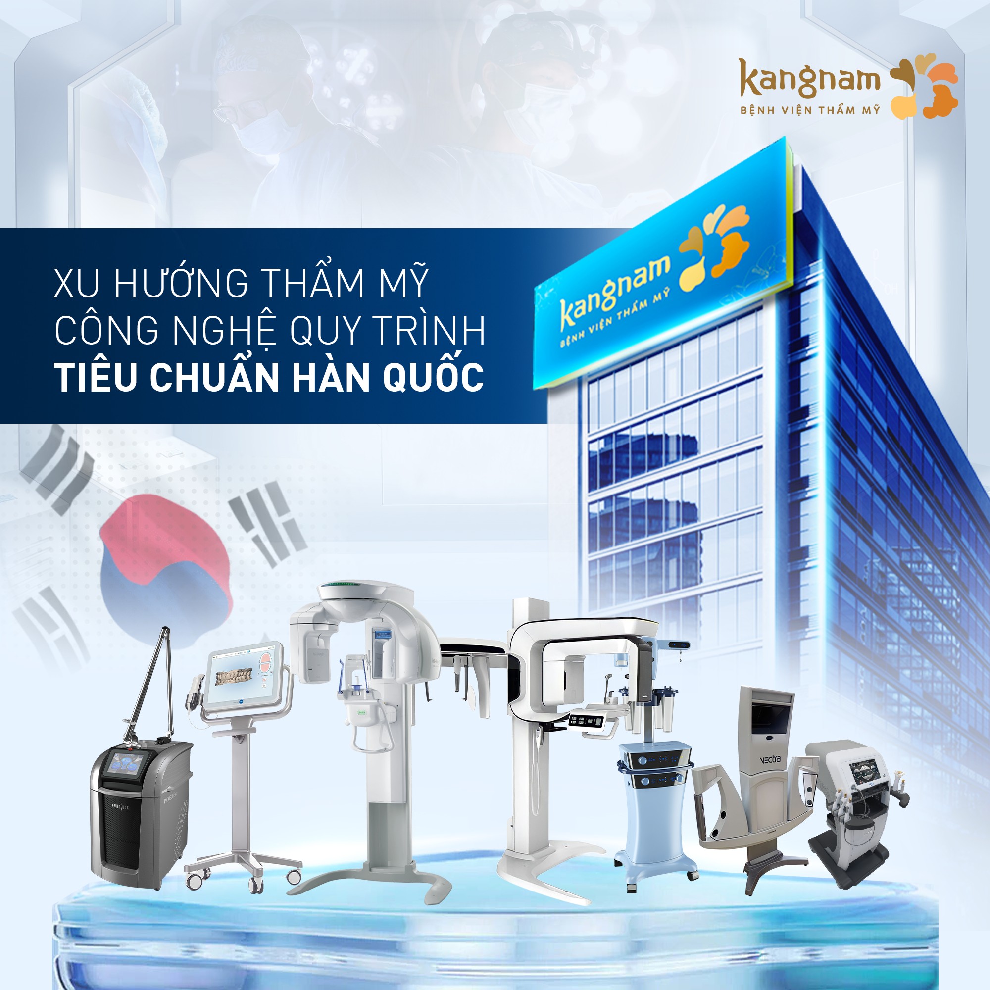 Được đầu tư, máy móc, cơ sở vật chất hiện đại