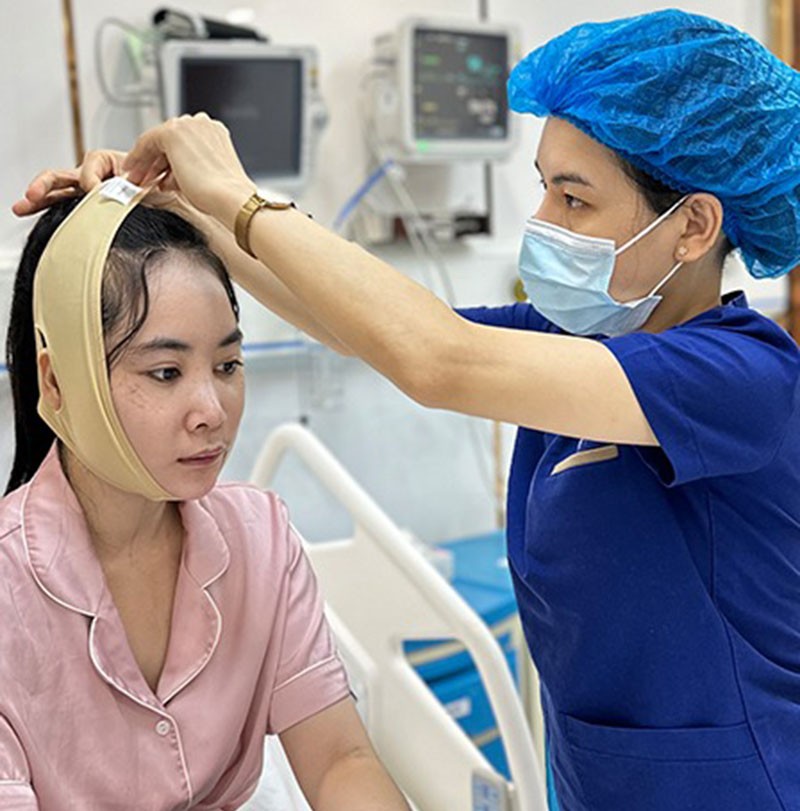 Nẹp hàm giúp cố định phần xương sau phẫu thuật