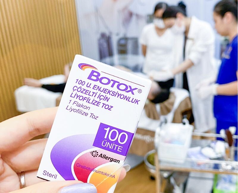 Kangnam sử dụng botox chính hãng